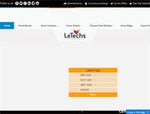 Tablet Screenshot of letechs.com
